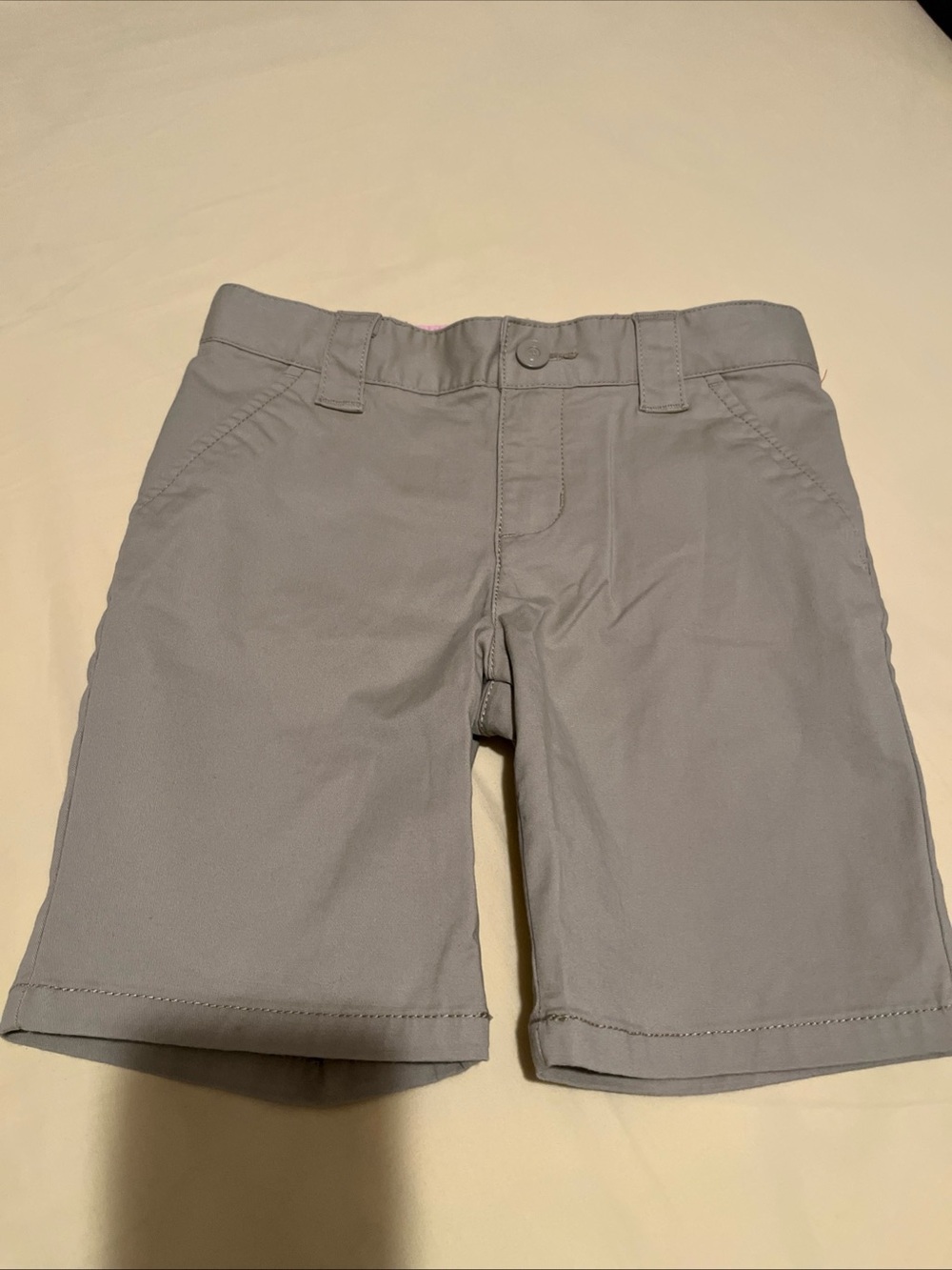 Kids Cat & Jack khaki school uniform shorts size 5